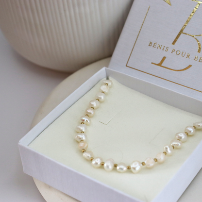 Coffret avec collier Perle